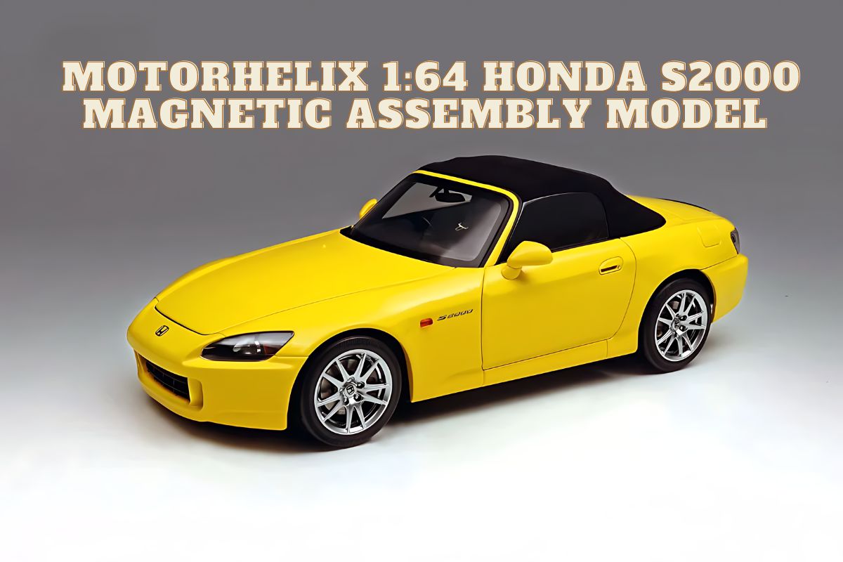 MotorHelix 1:64 Honda S2000 magnetic Assembly Model