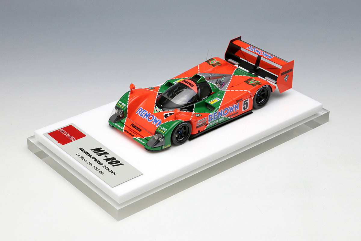 Make Up 1:43 Mazda MX-R01 "RENOWN" Le mans 24h 1992 No.5 4th