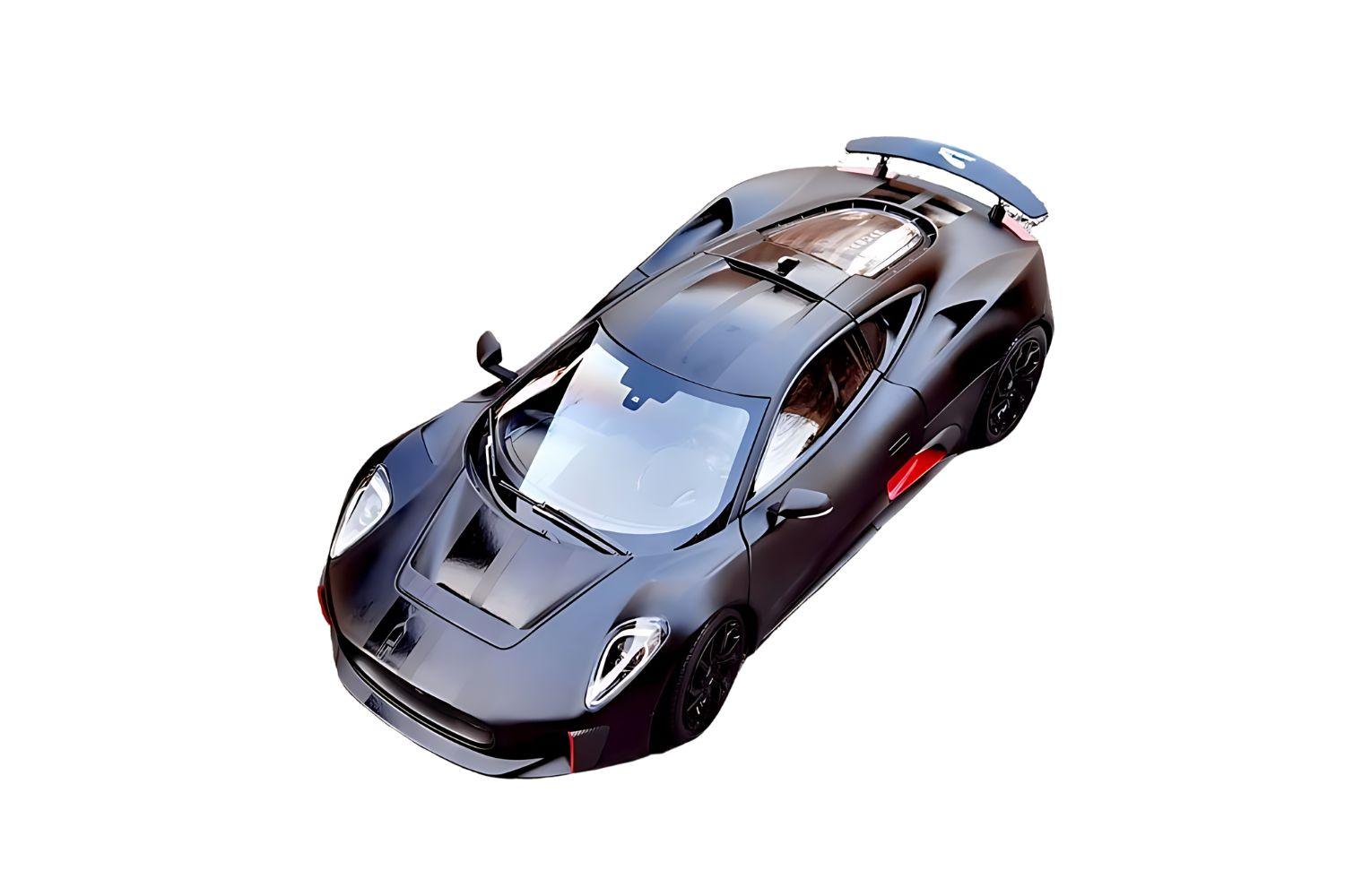 Almost Real 1:18 Jaguar C-X75 Matte Black - Diecast Car Factory