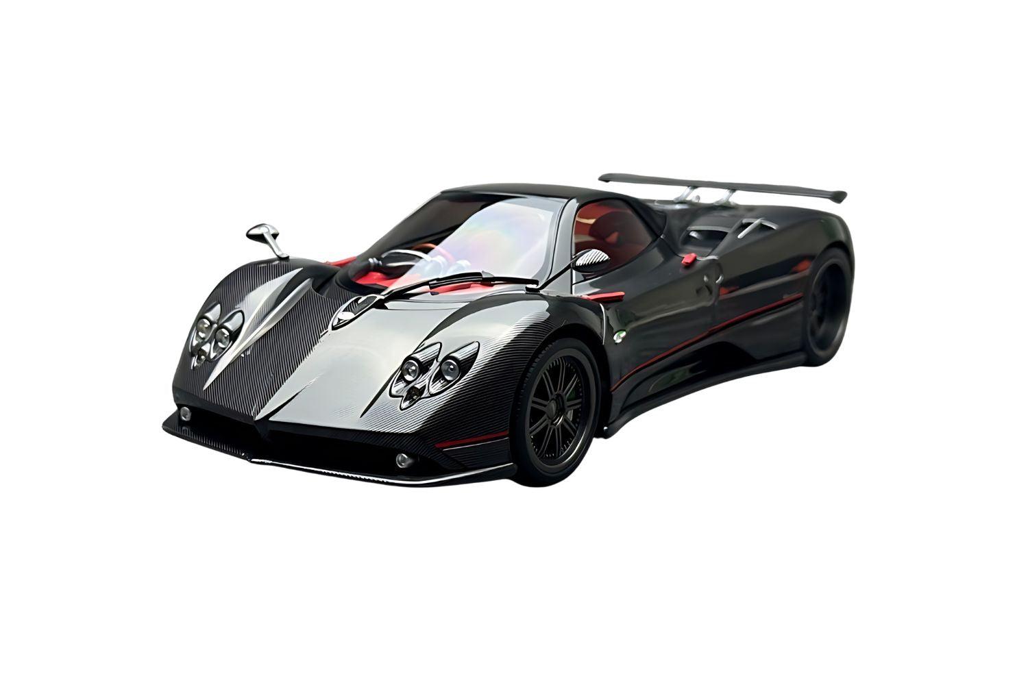 Almost Real 1:18 Pagani Zonda Cinque Roadster Carbon Fiber - Diecast Car Factory