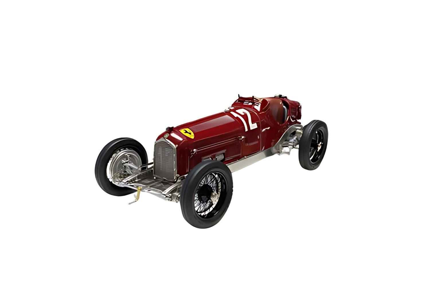 CMC 1:18 Alfa Romeo P3 1933 Italian Grand Prix Winner #12 Luigi Fagioli - Diecast Car Factory