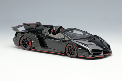 Make Up 1:43 Lamborghini Veneno Roadster 2015 Matte Black