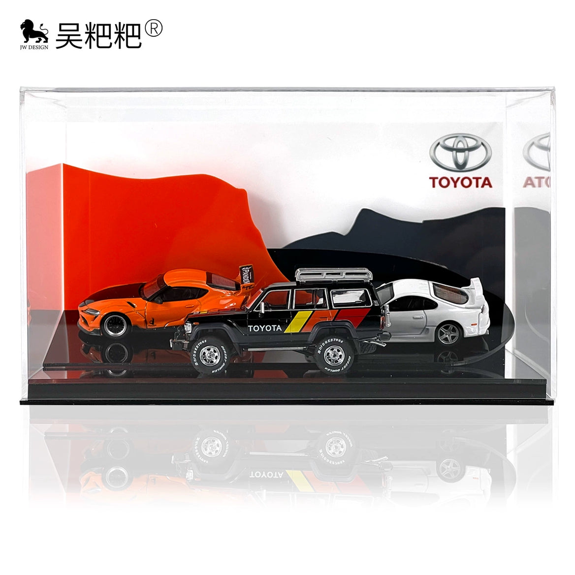 Toyota scene display box for 1:64