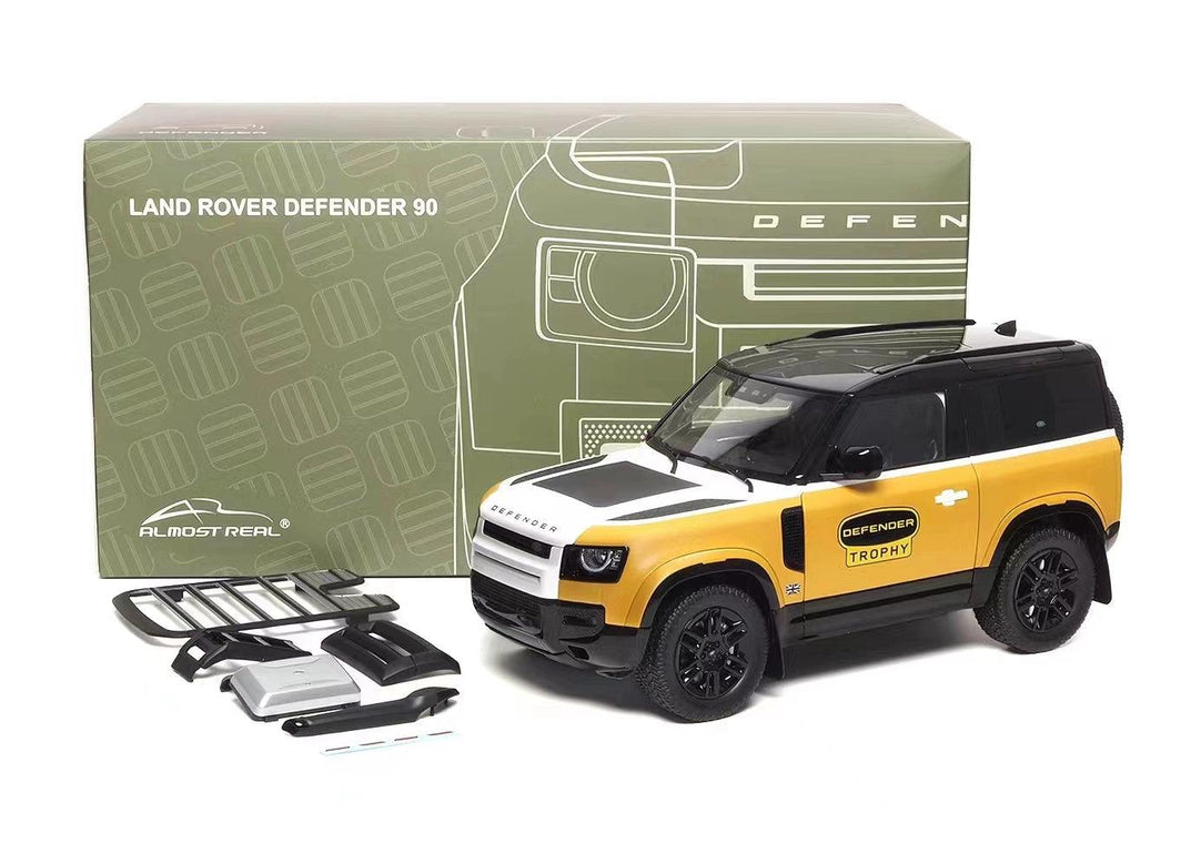 Almost Real 1:18 2023 Land Rover Defender 90 Tribute Edition - Diecast Car Factory