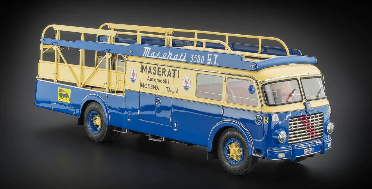 CMC 1:18 Maserati Transporter Trailer (Pre-order) - Diecast Car Factory