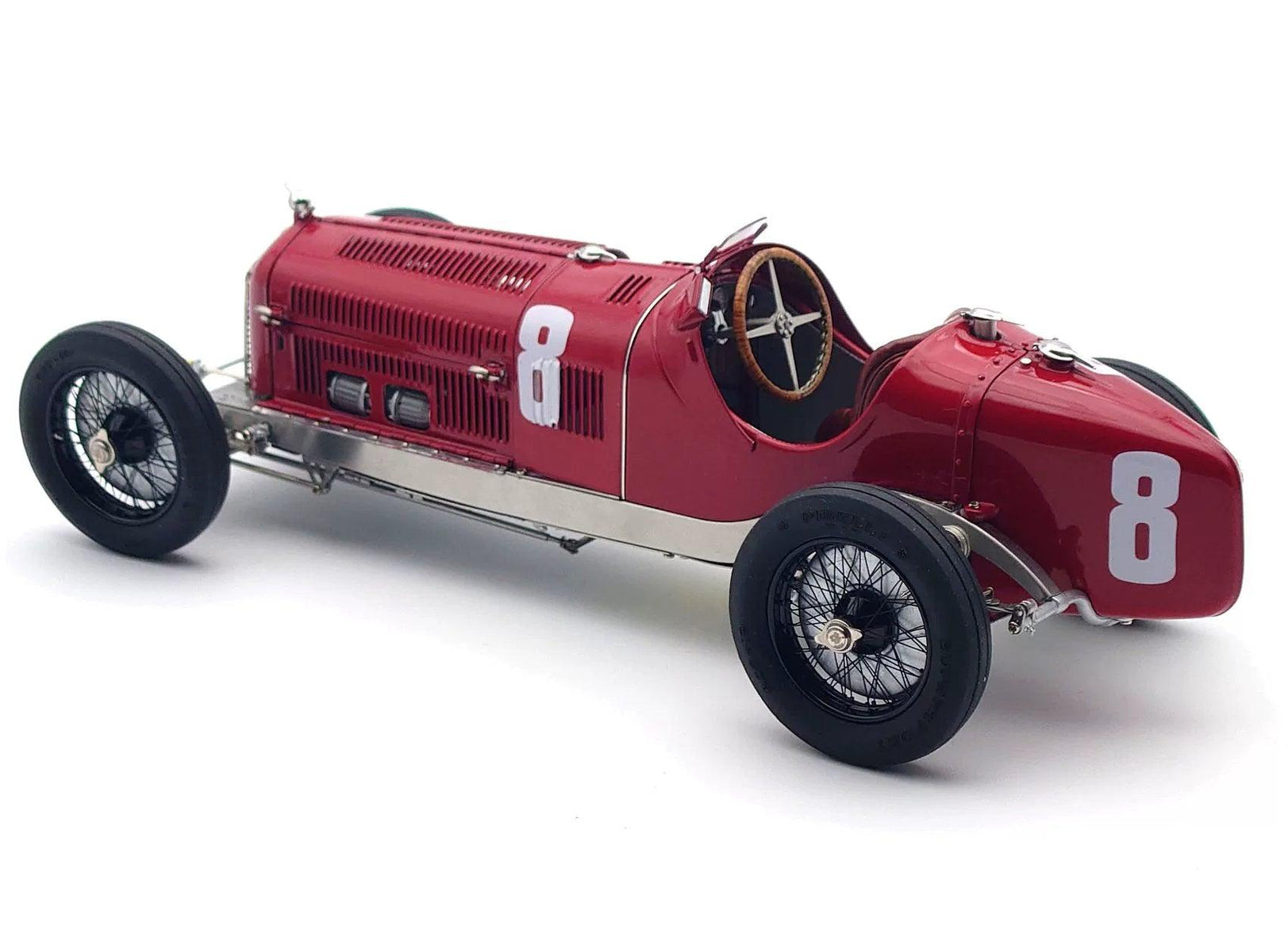 CMC 1:18 Alfa Romeo TipoB P3 #8 winner 1932 Italian GP driven by Tazio Nuvolari - Diecast Car Factory