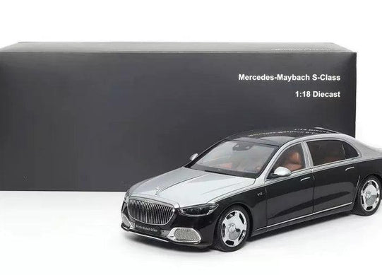 Almost Real 1:18 Mercedes-Benz Maybach S-Class White and Black Bicolor - Diecast Car Factory