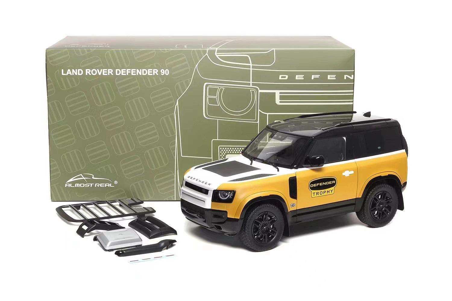 Almost Real 1:18 2023 Land Rover Defender 90 Tribute Edition - Diecast Car Factory