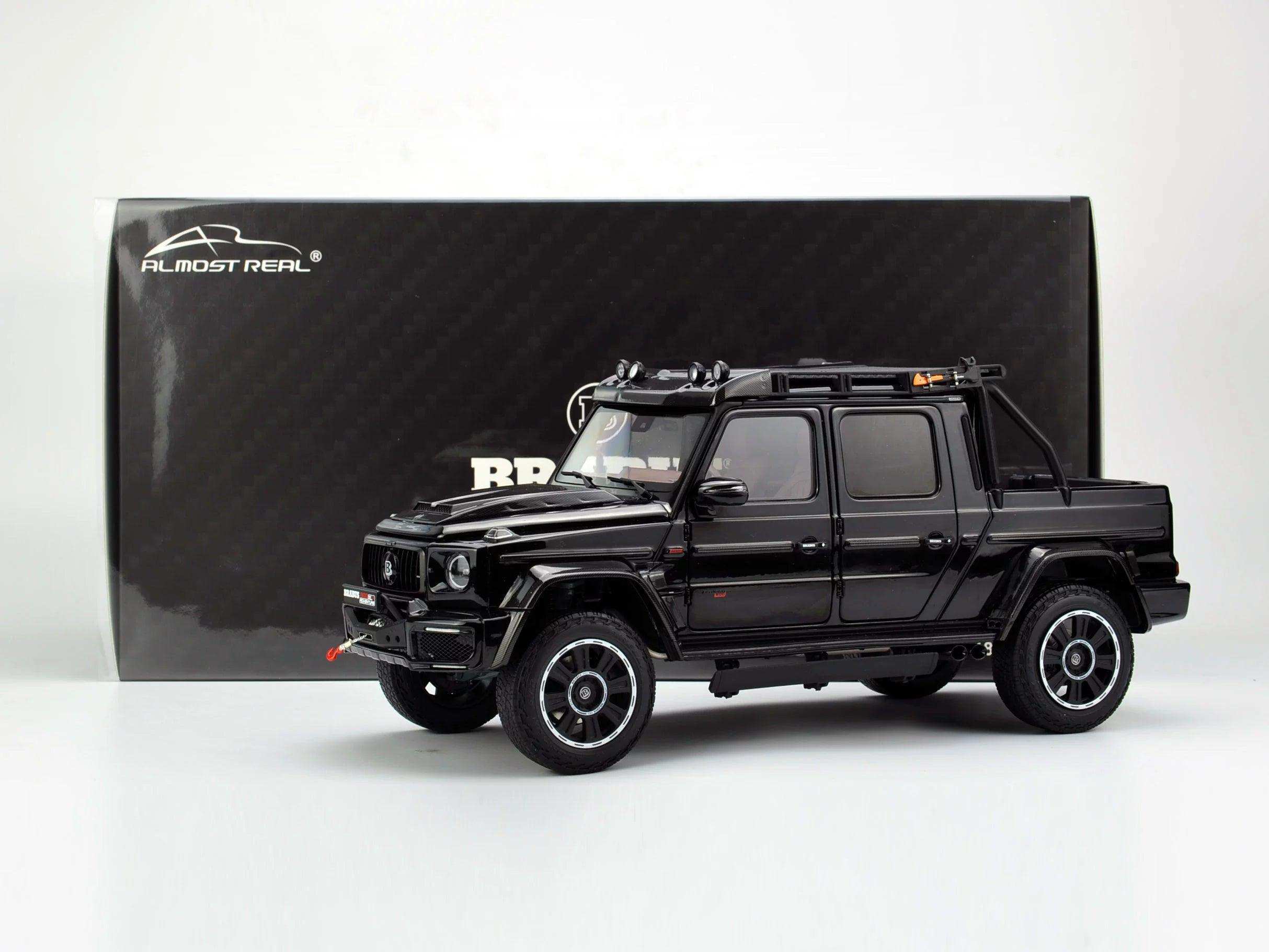 Almost Real 1:18 Brabus G 800 Adventure XLP 2020 Obsidian Black - Diecast Car Factory