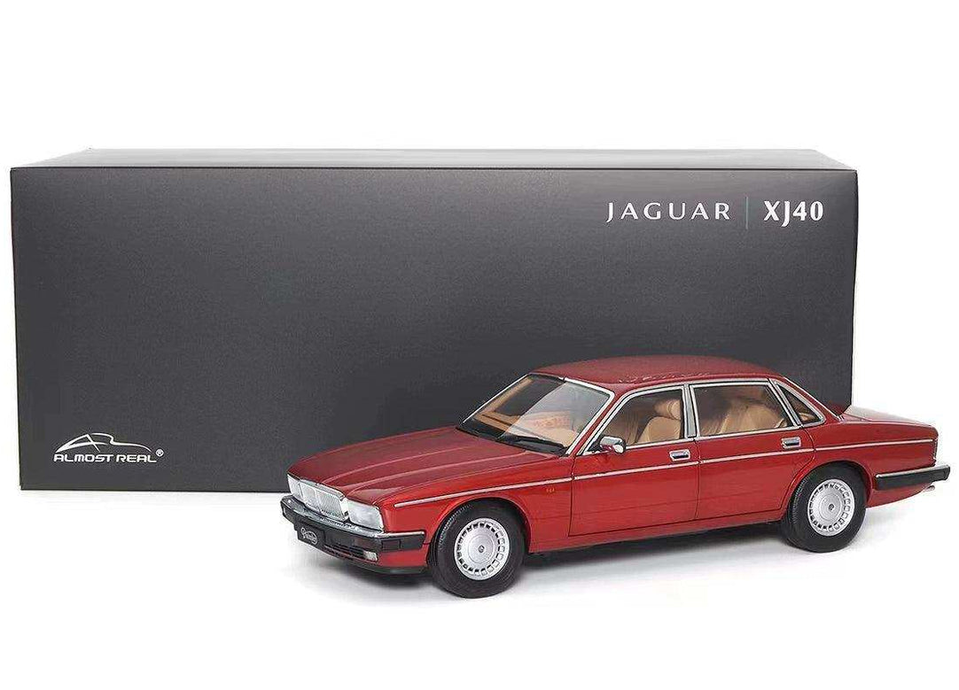 Almost Real 1:18 Jaguar Daimler XJ6（XJ40）Flamenco Red - Diecast Car Factory