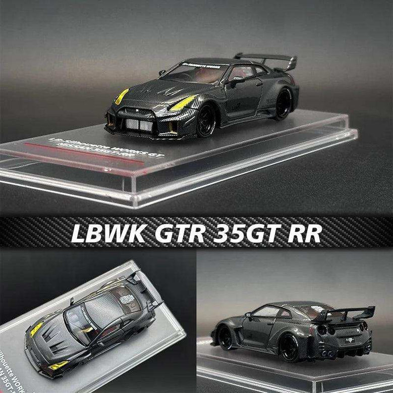 CM 1:64 LBWK GTR R35 Super Silhouette 35GT-RR Full Carbon - Diecast Car Factory