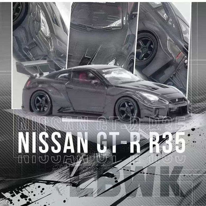 INNO 1:64 NISSAN GTR R35 Libertywalk - Diecast Car Factory