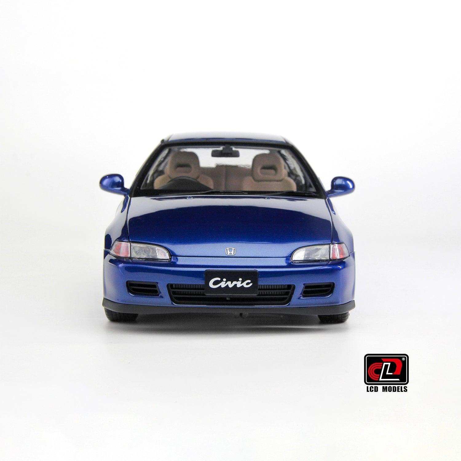 LCD 1:18 scale Honda CIVIC SiR II EG6 Bule - Diecast Car Factory