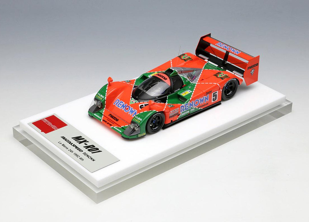 Make Up 1:43 Mazda MX-R01 "RENOWN" Le mans 24h 1992 No.5 4th - Diecast Car Factory