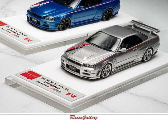 MAKE UP 1:43 NISSAN SKYLINE GTR R34 NISMO R-tune - Diecast Car Factory