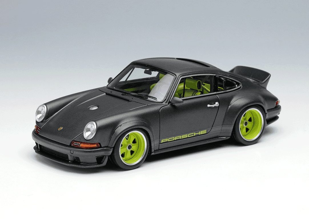 Make Up 1:43 Singer 911 DLS 2022 Matte Visible Carbon - Diecast Car Factory