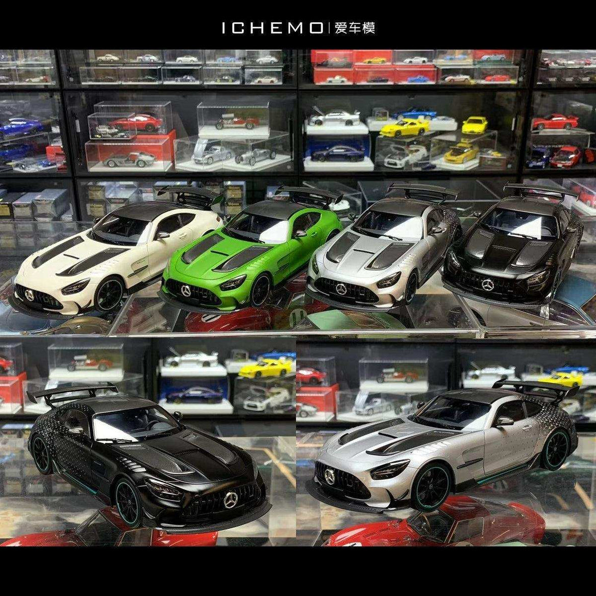 Minichamps 1:18 Mercedes Benz AMG GT BLACK SERIES - Diecast Car Factory