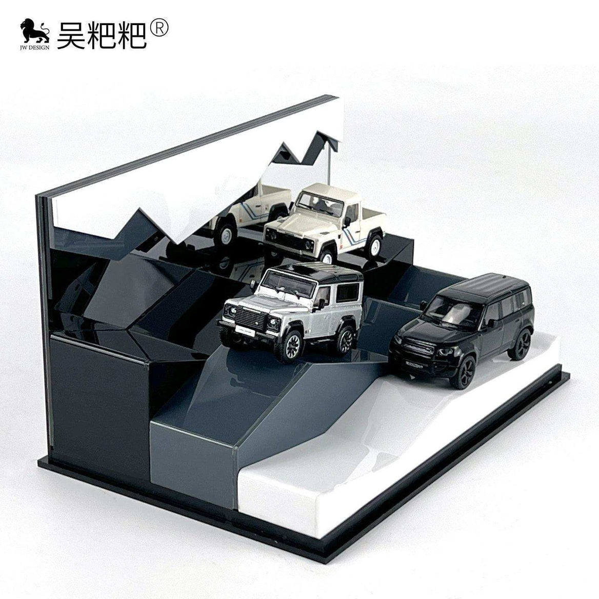 Off-Road scene display box for 1:64 - Diecast Car Factory