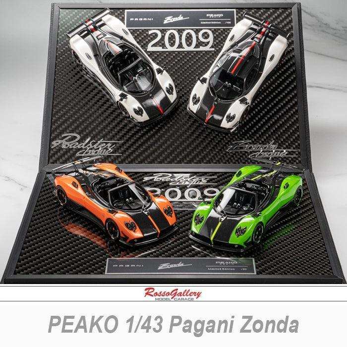 PEAKO 1/43 Pagani Zonda Double car set - Diecast Car Factory